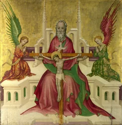 Die Dreifaltigkeit mit dem gekreuzigten Christus